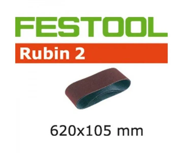 Фото Лента шлифовальная Festool Rubin II P 150, компл. из 10шт. 105 x 620 / P150 RU2/10 в интернет-магазине ToolHaus.ru